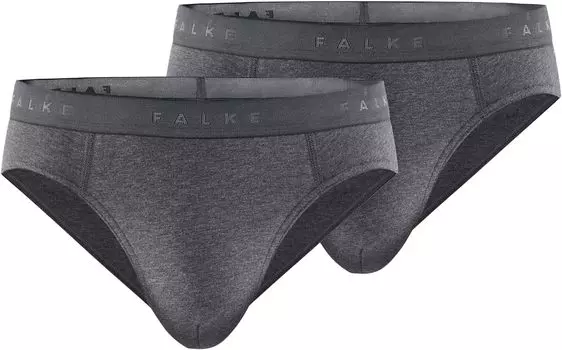 Комфортные трусы на каждый день (2 шт.) Falke, цвет Grey (Dark Grey/Heather 3278)