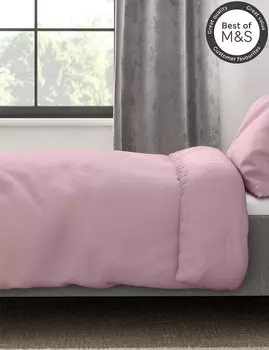 Комфортный прохладный пододеяльник из лиоцелла Marks & Spencer, светло-лиловый