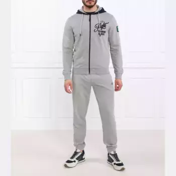 Комфортный спортивный костюм Aeronautica Militare, серый