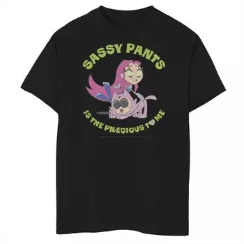 Комиксы DC для мальчиков 8–20 лет с графикой «Юные титаны, вперед!» Sassy Pants — драгоценная для меня футболка с рисунком Licensed Character