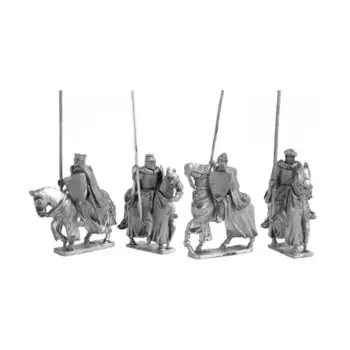 Коммунальные войны - Рыцари-тамплиеры №1, Historical Miniatures - Medieval (28mm) (Mirliton SG)