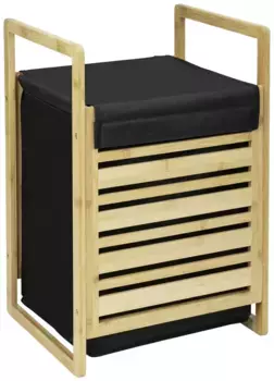 Комод для белья WENKO "Ecori" 47 л + 40х60х35 см, черный