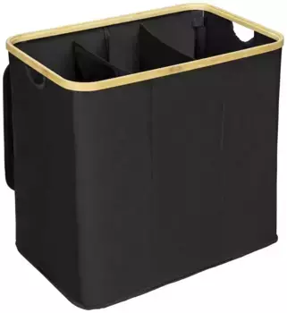 Комод для белья WENKO "Trio Ecori" 105 л + 57х50х37 см, черный