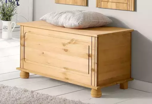 Комод для домашнего дела "Finca" Home affaire 85х45х43 см, цвет natur gebeizt/gewachst