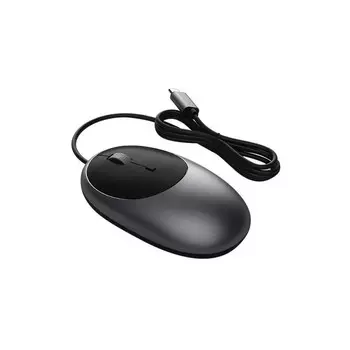 Компьютерная мышь проводная Satechi C1, серый