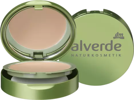 Компакт Макияж 030 Бежево-Розовый 9 0г alverde NATURKOSMETIK