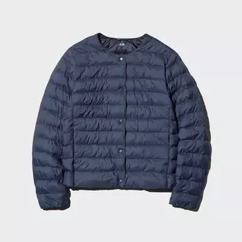 Компактная куртка Puffertech Uniqlo, 69 темно-синий