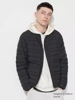 Компактная куртка puffertech Uniqlo, черный