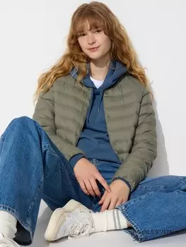 Компактная куртка Puffertech Uniqlo, 56 оливковый