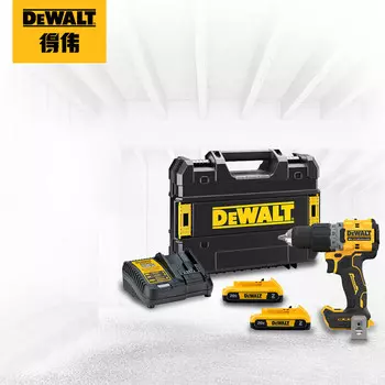 Дрель Dewalt DCD800D2T-A9 + два аккумулятора 2.0Ah