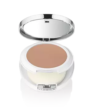 Компактная основа + консилер beyond perfecting powder foundation + concealer Clinique, цвет nr. 06 ivory, вес 14.5 гр.