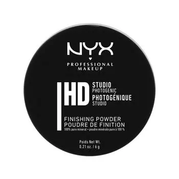 Компактная пудра HD Finishing для завершения макияжа NYX Professional Makeup, 6 гр (01)