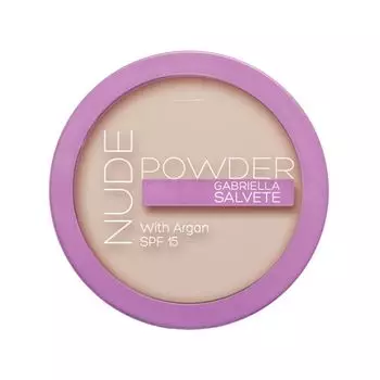 Компактная пудра Nude Gabriella Salvete, цвет 01, 8 гр