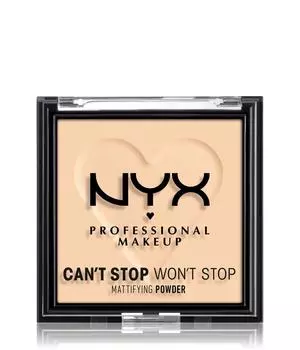 Компактная пудра NYX Professional Makeup Can’t Stop Won’t Stop Mattifying Powder, Nr. 02 - Light, 6g