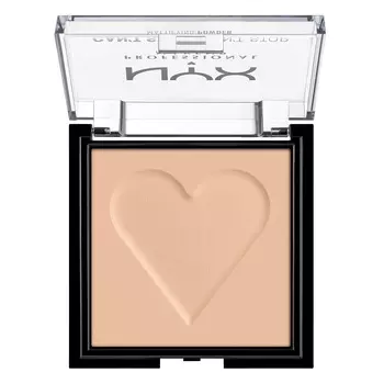 Компактная пудра с матирующим эффектом can't stop won't stop mattifying powder Nyx Professional Makeup, цвет l medium, вес 6 гр.