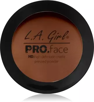 Компактная пудра с матовой отделкой L.A. Girl Cosmetics PRO. Face HD, Toffee 7 g