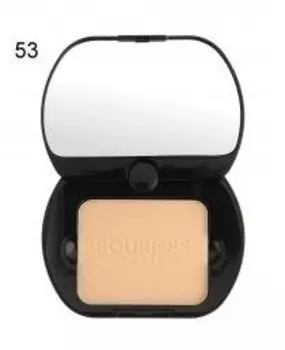Компактная пудра Silk Edition, натуральная прессованная пудра 53 Golden Beige, 9 г Bourjois