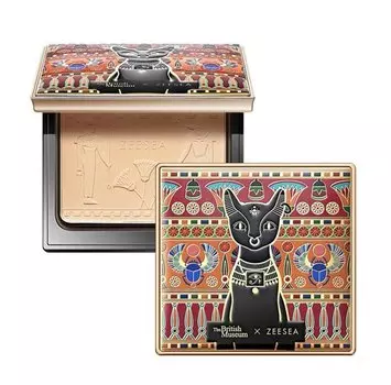 Компактная пудра Zeesea Lightweight Anderson Cat в оттенке Neutral / Light, шелковистая пудра для макияжа