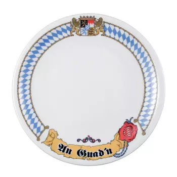 Компактная тарелка для завтрака Bayern An Guadn 19 см Seltmann Weiden, красочный