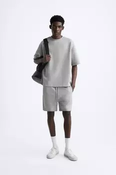 Компактная толстовка ZARA, серый мергель