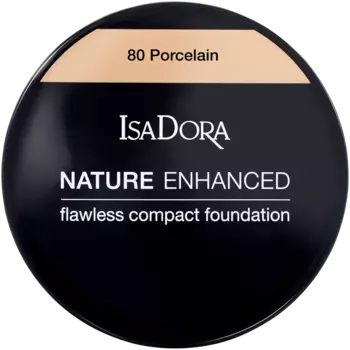 Компактная тональная основа для лица 80 шт. Isadora Nature Enhanced, 10 гр