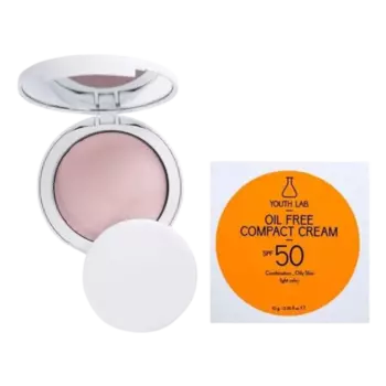 Компактная тональная основа spf50 легкая Youth Lab. Oil Free Compact Cream, 10 гр
