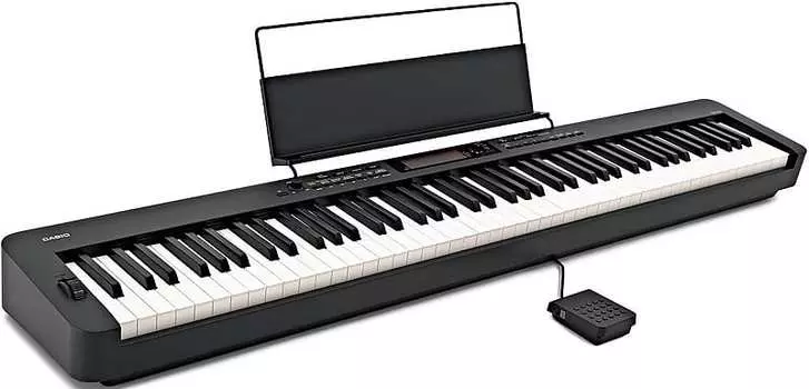 Компактное цифровое пианино Casio CDP-S350 с 88 взвешенными клавишами CDP-S350 88-Weighted Key Compact Digital Piano