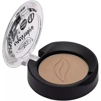 Компактные матовые тени для век № 02 Голубо-серый, Purobio