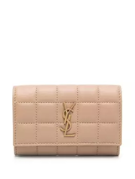 Компактный держатель для карт Saint Laurent, серый