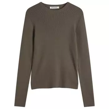 Компактный джемпер с круглым вырезом Our Legacy, цвет fog clean cotton