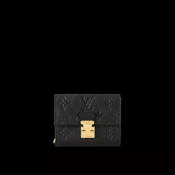 Компактный кошелек Mtis Louis Vuitton, черный