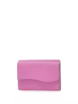 Компактный кожаный кошелек Boyy, розовый