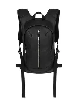 Компактный кожаный рюкзак G-Zip Givenchy, черный