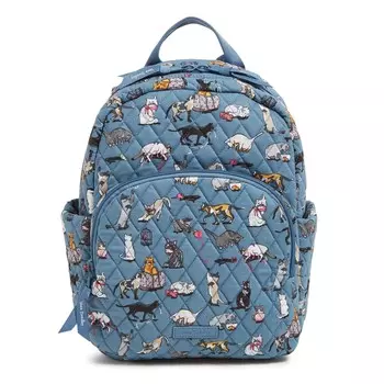 Компактный рюкзак Outlet Cotton Essential Vera Bradley, цвет Cat'S Meow