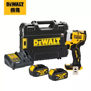 Гайковерт ударный Dewalt DCF911M2T-A9 + два аккумулятора 4.0Ah, зарядное устройство, кейс
