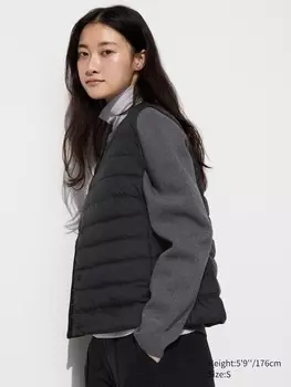 Компактный жилет Puffertech Uniqlo, 09 черный