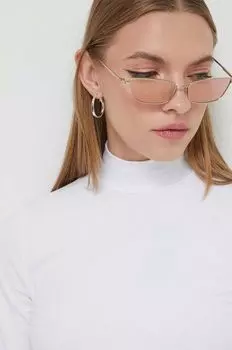 Компания Холлистер длинный рукав Hollister Co., белый