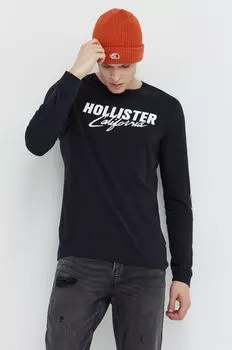 Компания Холлистер хлопок с длинными рукавами (5 шт.) Hollister Co., белый