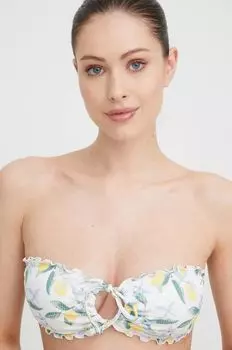 Компания Холлистер плавательный бюстгальтер Hollister Co., белый