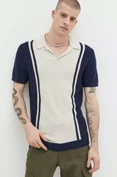 Компания Холлистер поло Hollister Co., темно-синий