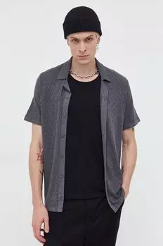 Компания Холлистер Рубашка Hollister Co., серый