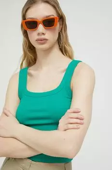 Компания Холлистер вершина Hollister Co., зеленый