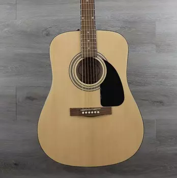 Комплект акустической гитары Fender FA-115 Dreadnought для начинающих