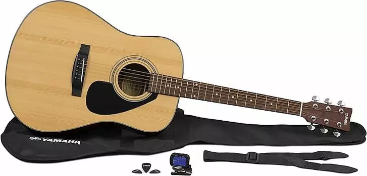 Комплект акустической гитары Yamaha Gigmaker Standard 2010-х годов — натуральный Gigmaker Standard Acoustic Guitar Pack
