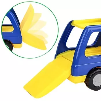 Комплект Автомобиля Динозавры Грузовик Эвакуатор Огни Звуки Дым Import ProNice