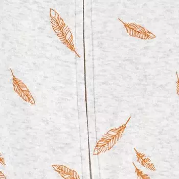 Комплект Baby Carter's Feathers с молнией для сна и игр и шапочкой Carter's