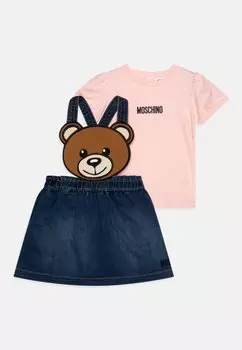 Комплект BABY SKIRT MOSCHINO, цвет sugar rose