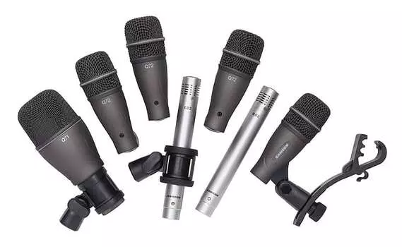 Комплект барабанных микрофонов Samson DK707 7 Piece Drum Mic Set