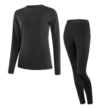 Комплект базового слоя Loeffler Transtex Merino, черный