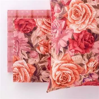 Комплект белья для двуспальной кровати из хлопка Вирджиния Riviera, красный